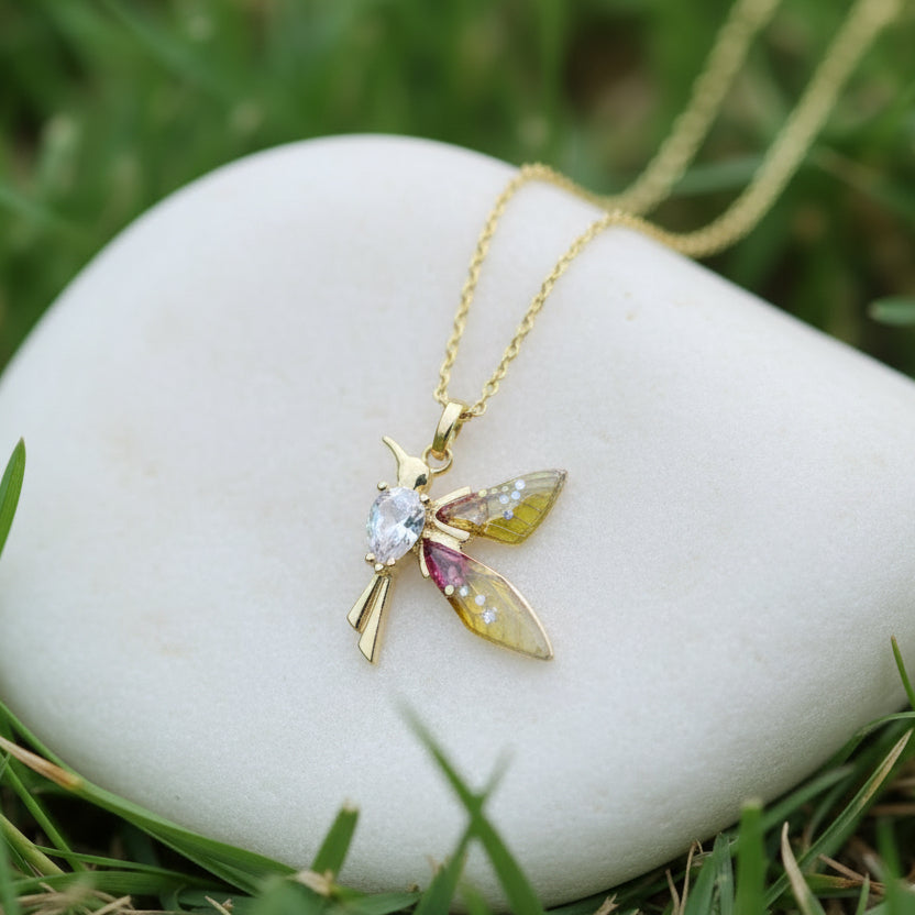 Kingfisher bird Necklace