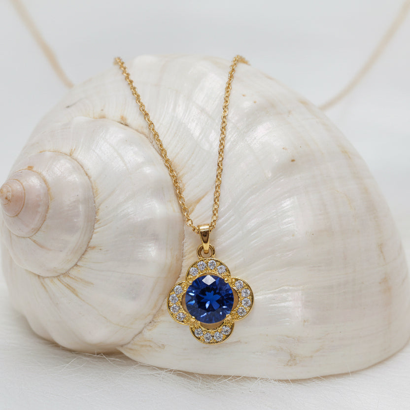 Sapphire Luck Necklace