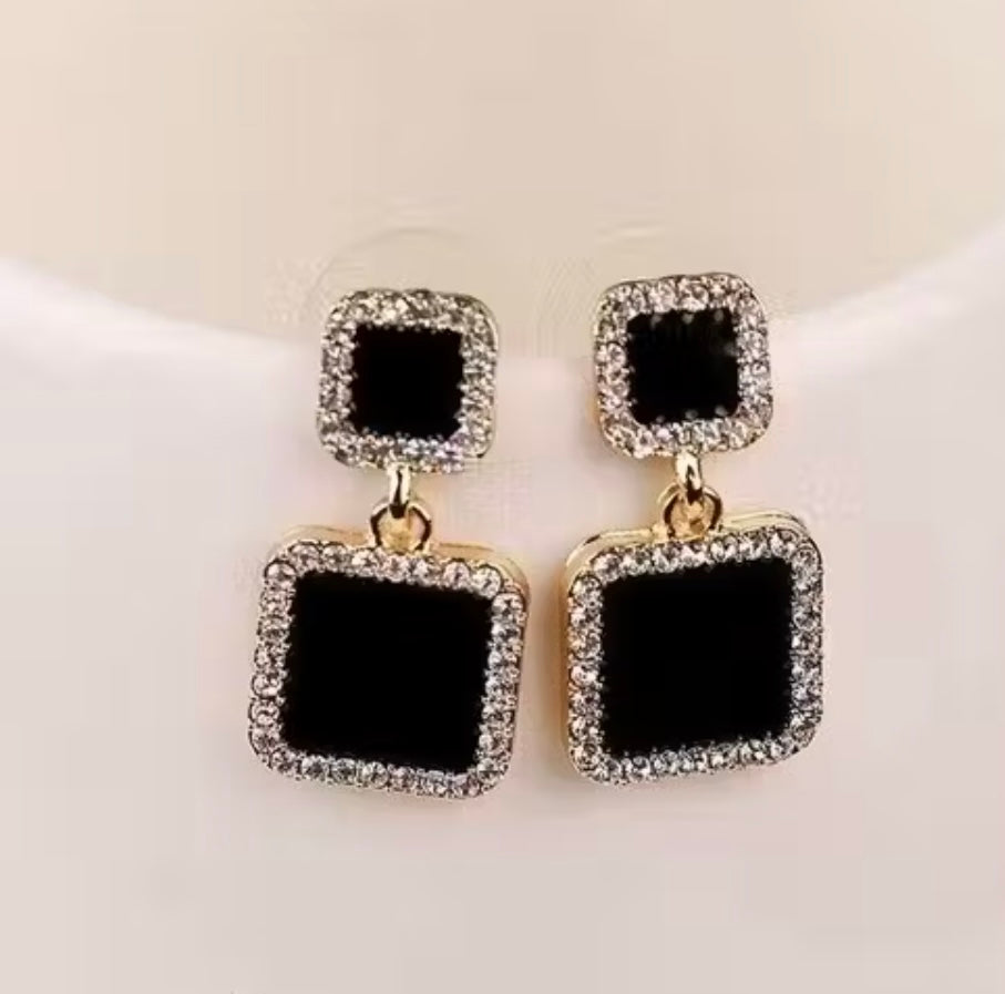 Black Beauty Danglers