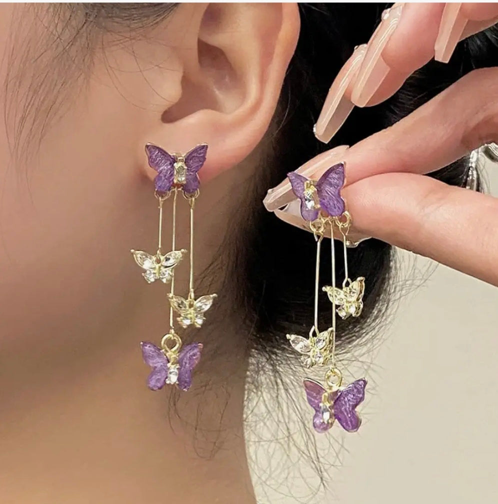 Lulu Butterfly danglers