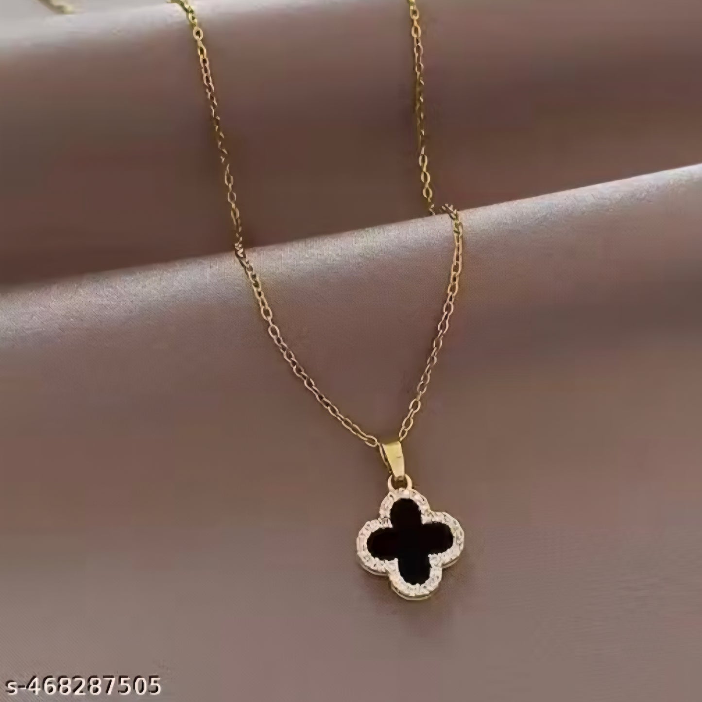 Black Clover Necklace
