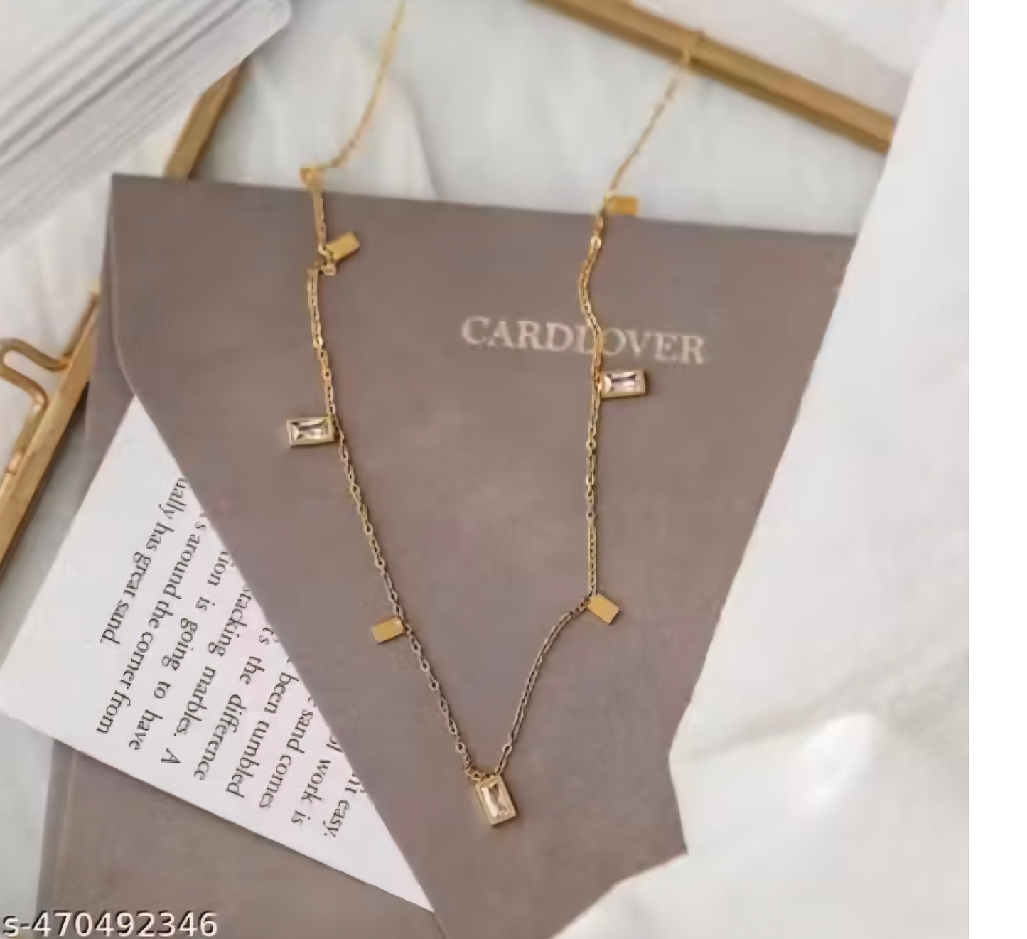 Princess golden necklace