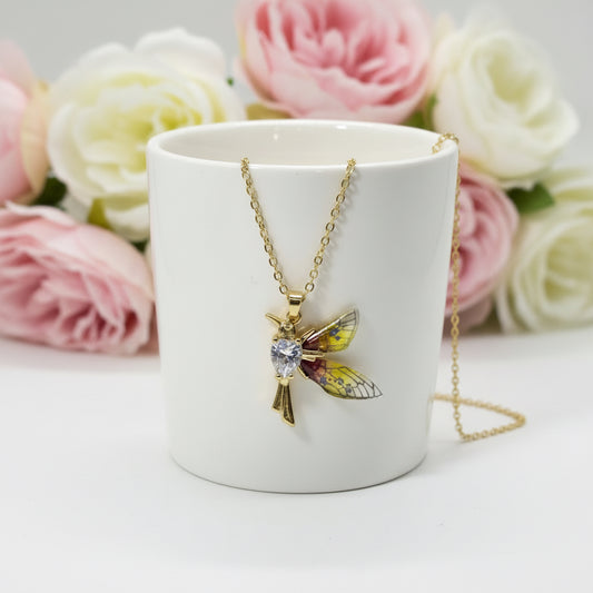 Kingfisher bird Necklace