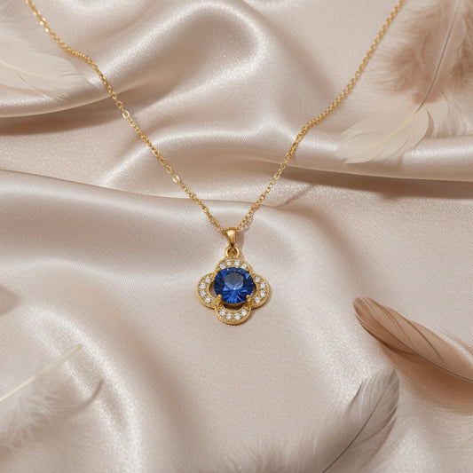 Sapphire Luck Necklace