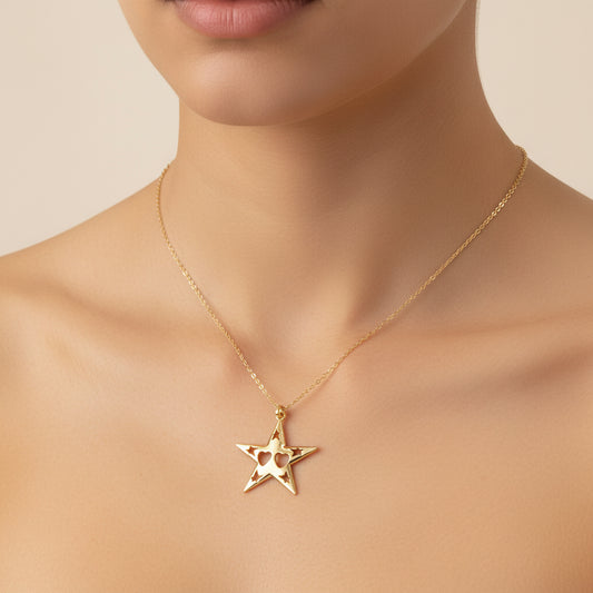 Star Gold Necklace