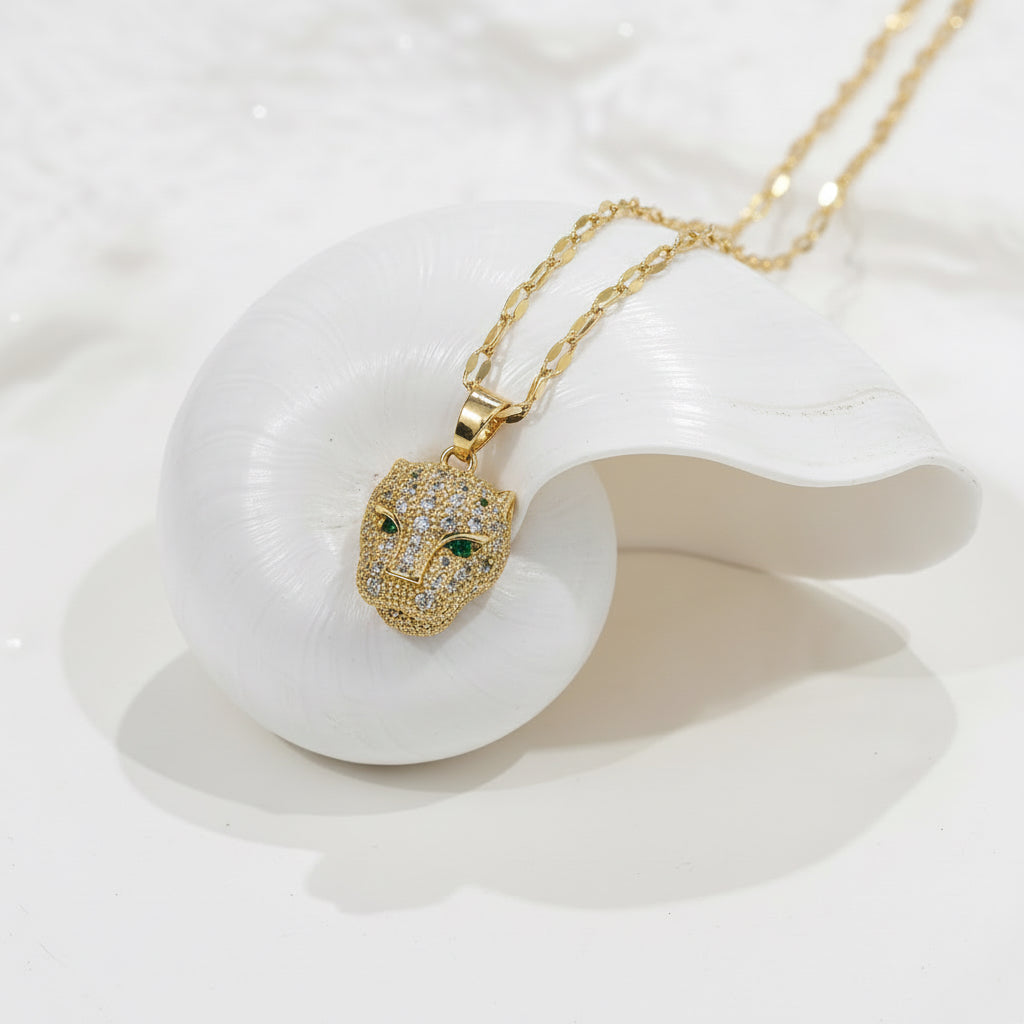 Panther Gold Necklace