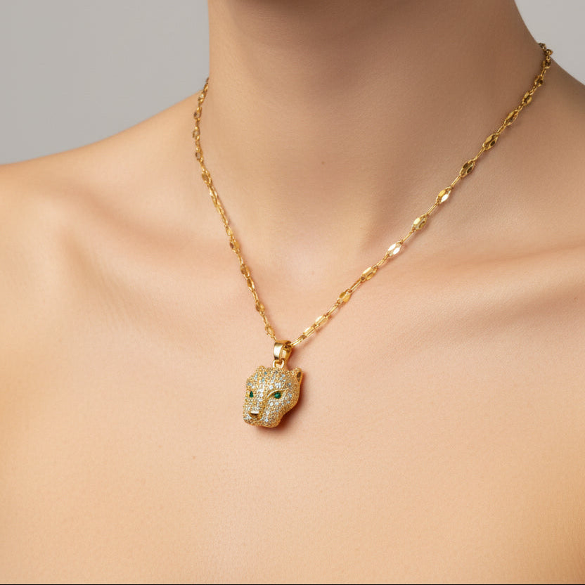 Panther Gold Necklace