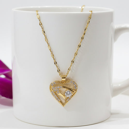 Care Heart Necklace