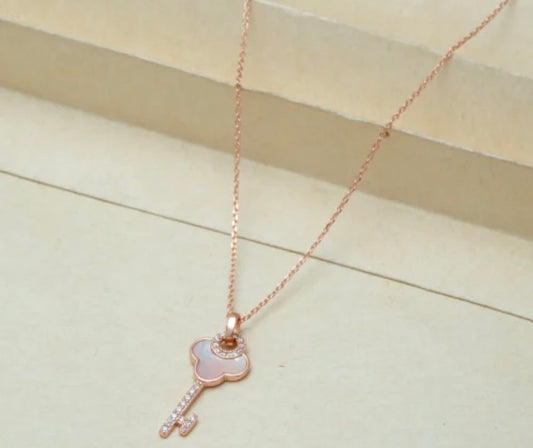 Key Rosegold Necklace