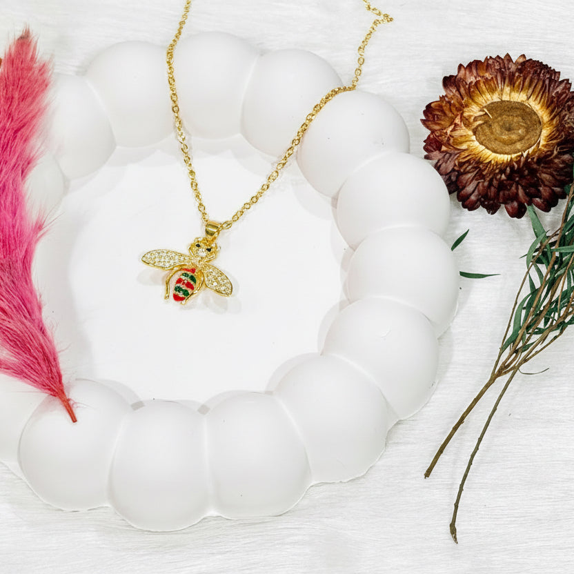 Buzzing Bee Necklace