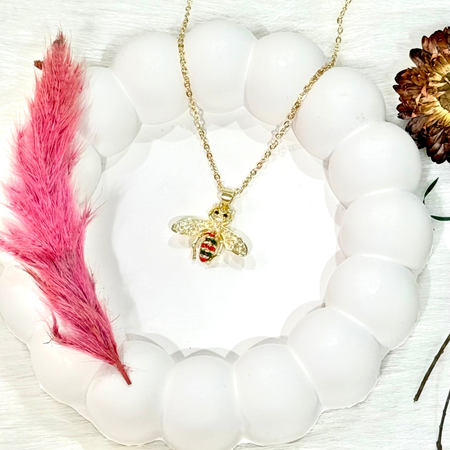 Buzzing Bee Necklace