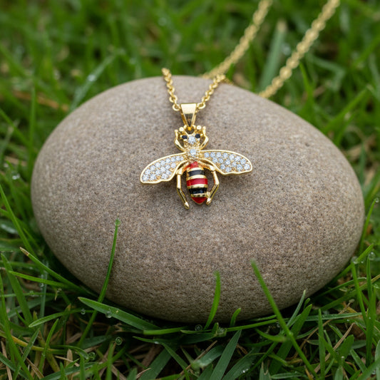 Buzzing Bee Necklace