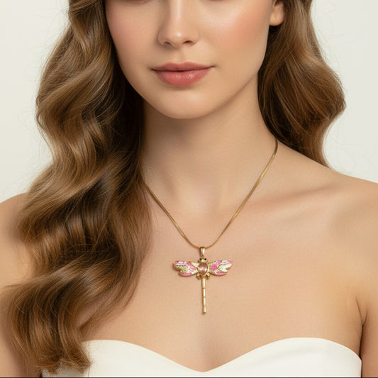 Dreamy Dragonfly Necklace