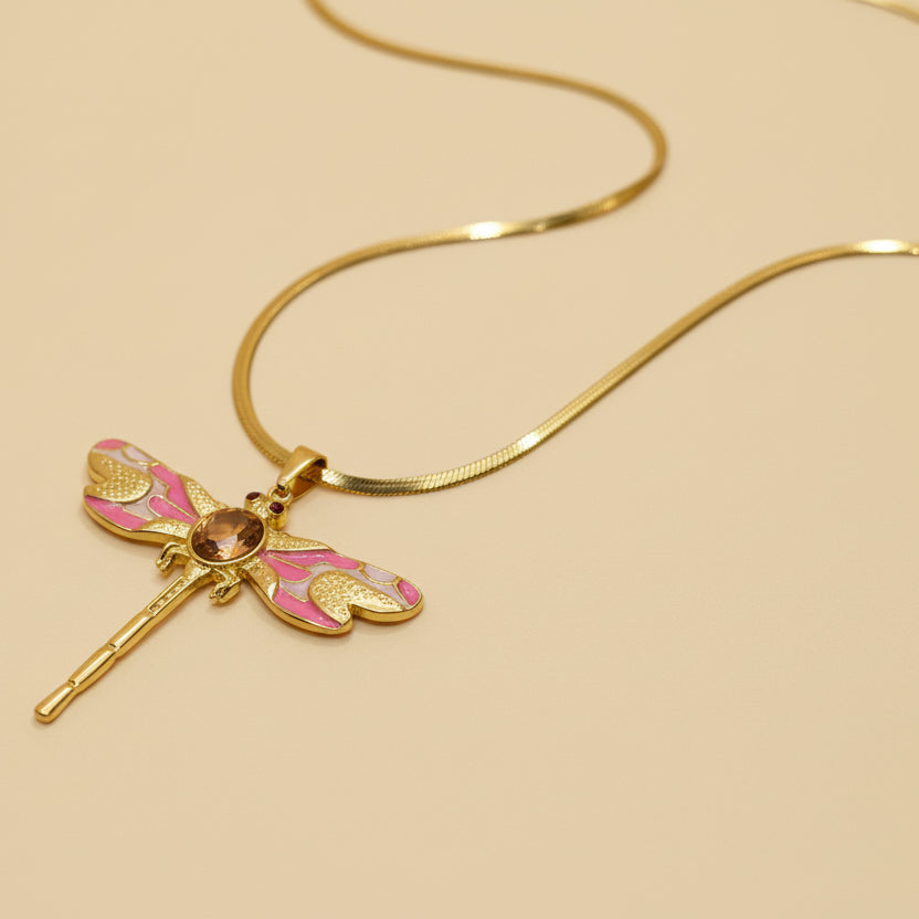 Dreamy Dragonfly Necklace