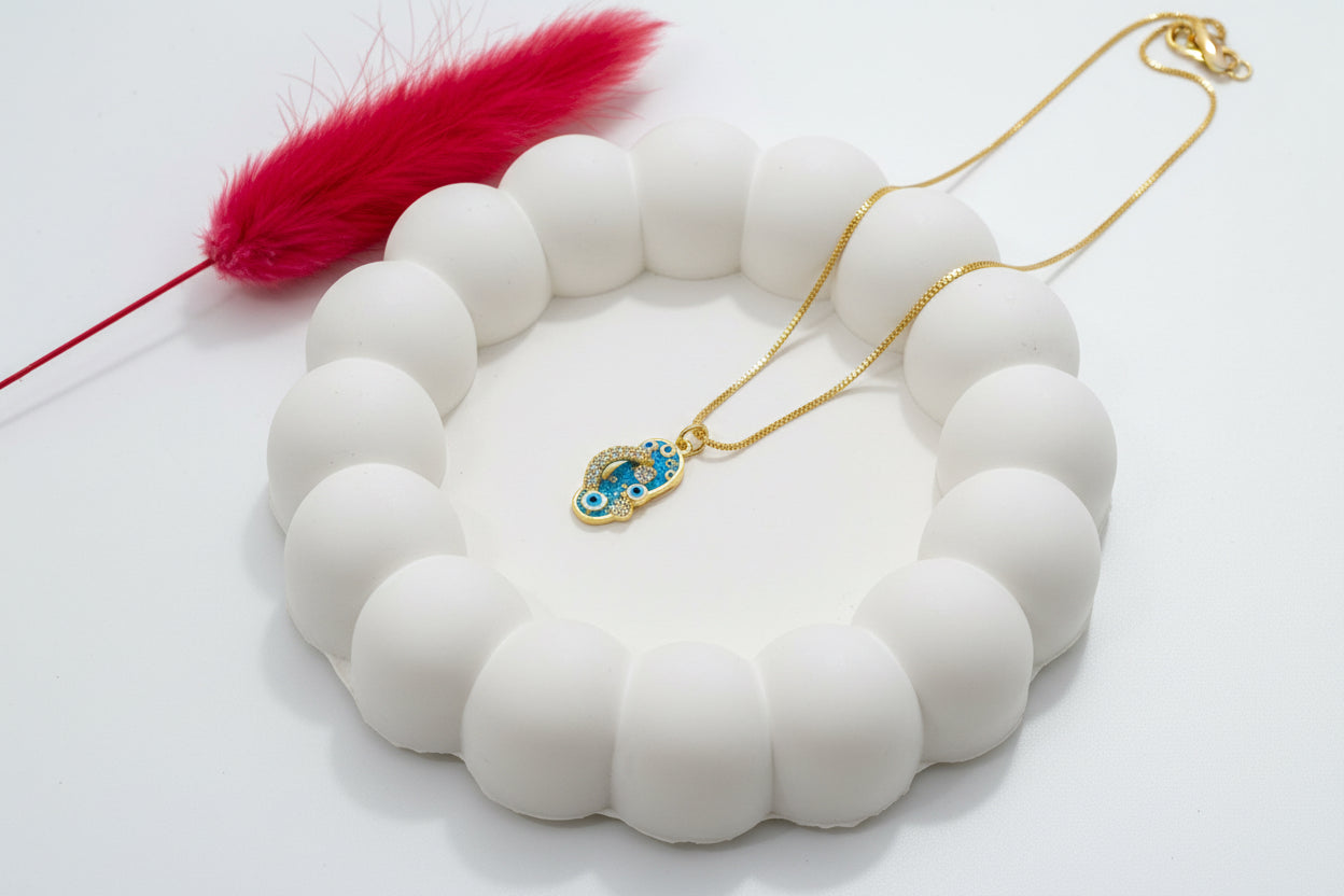 Flip-Flop Evileye Necklace