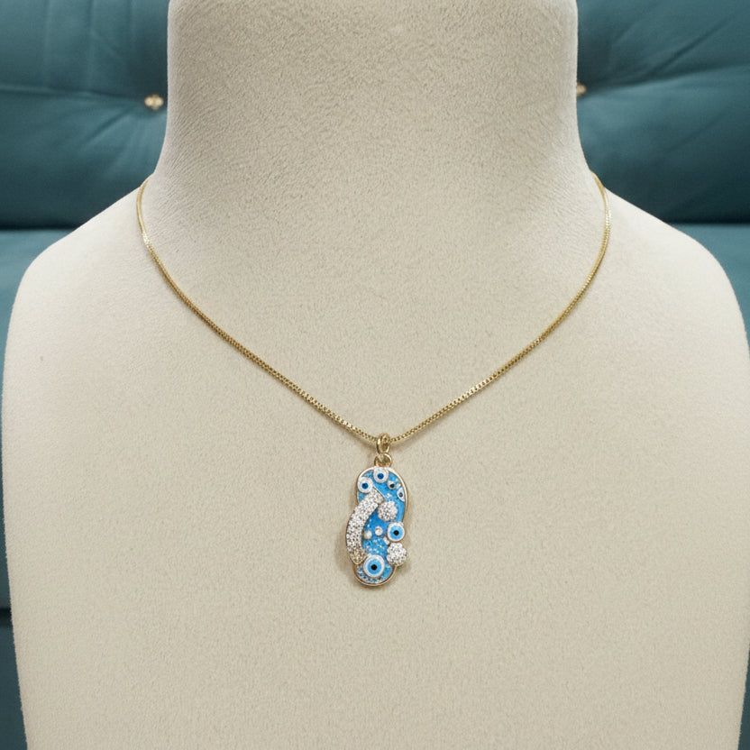 Flip-Flop Evileye Necklace