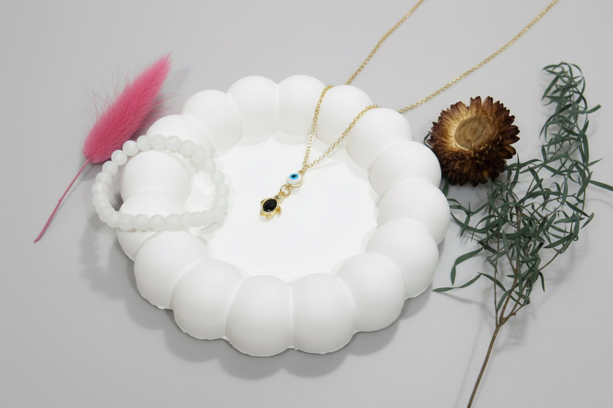 Turtle Evil eye Necklace