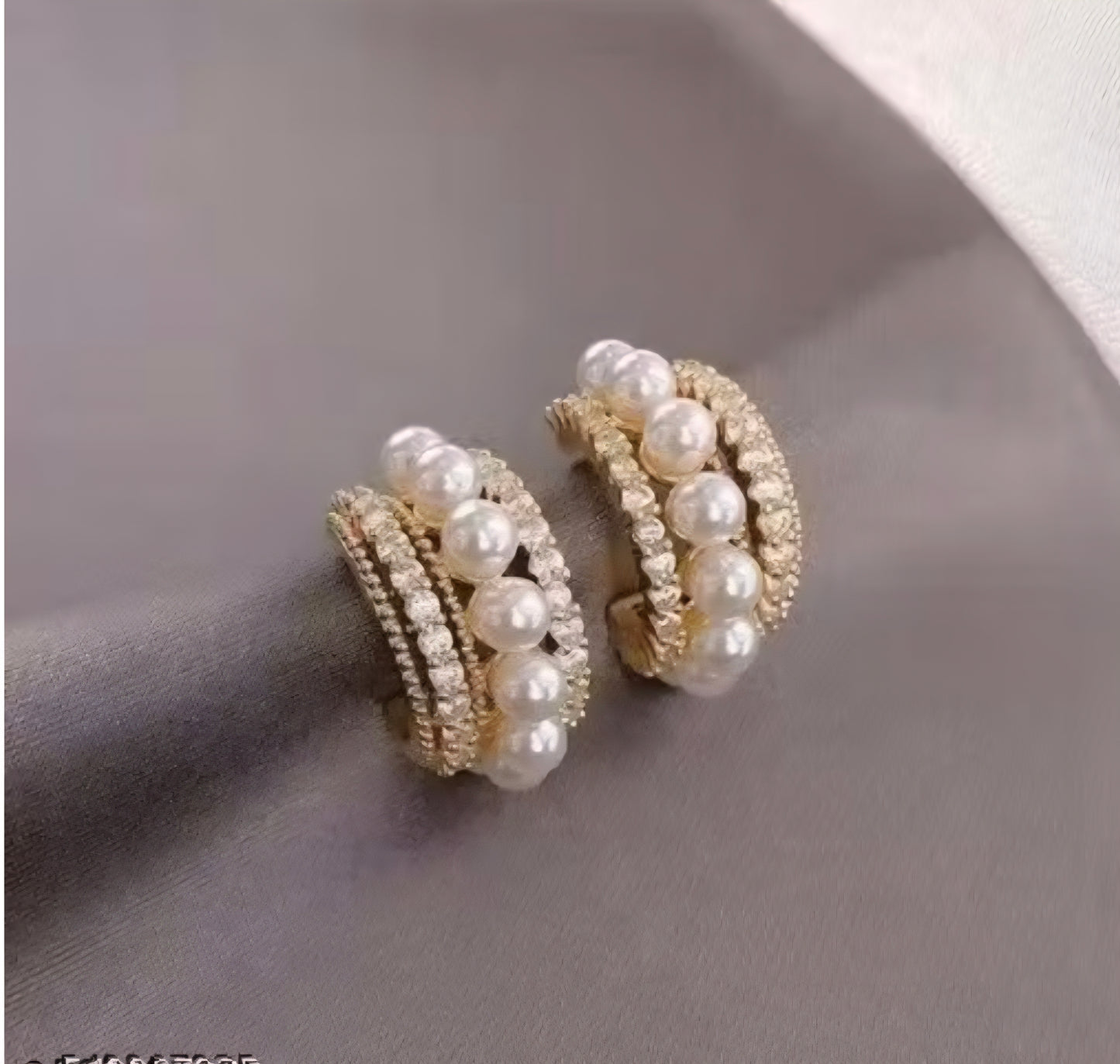 Dolly Pearl Hoops