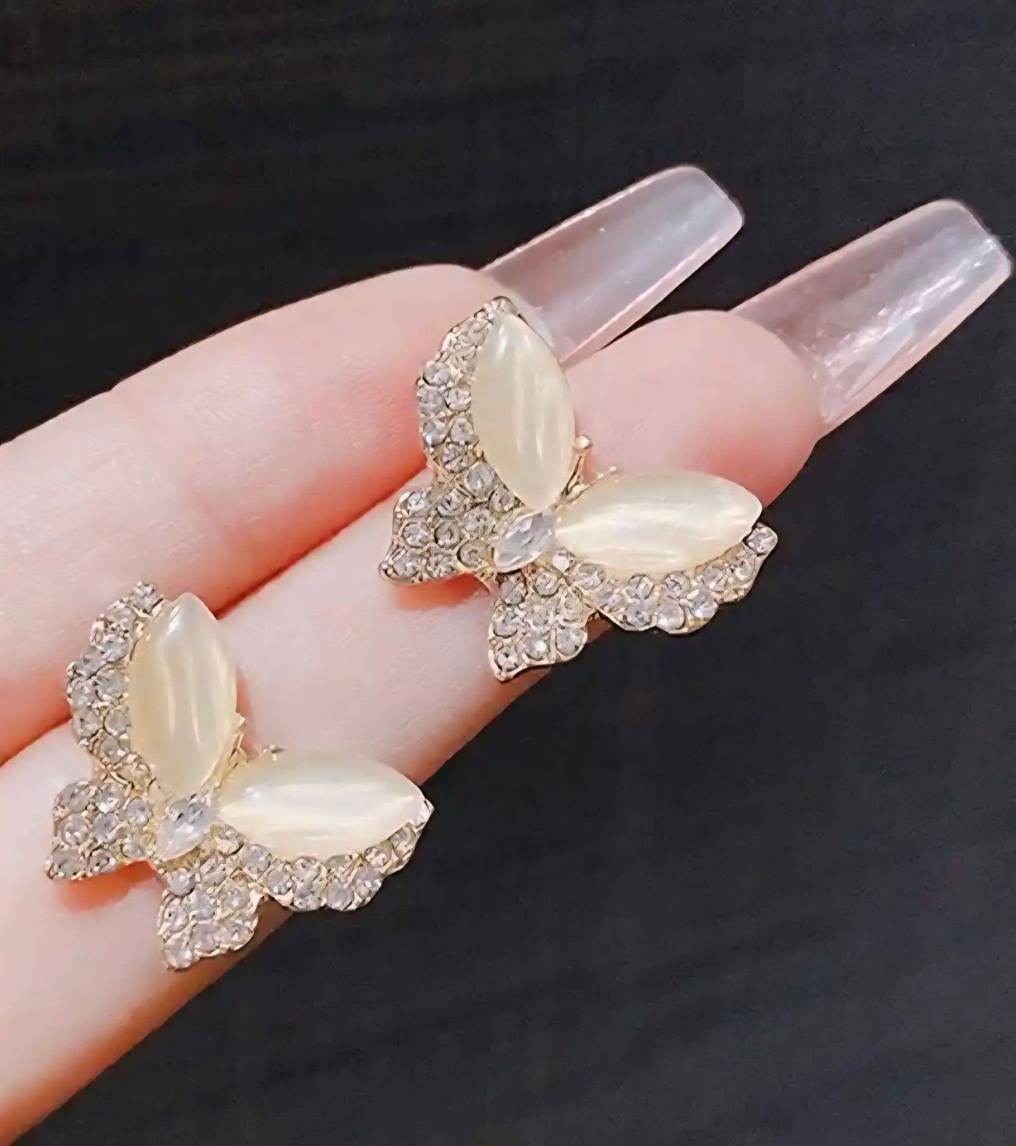 Daisy Butterfly Studs