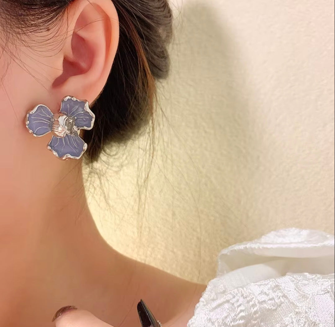 Powder Blue Dainty Studs