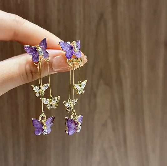 Lulu Butterfly danglers