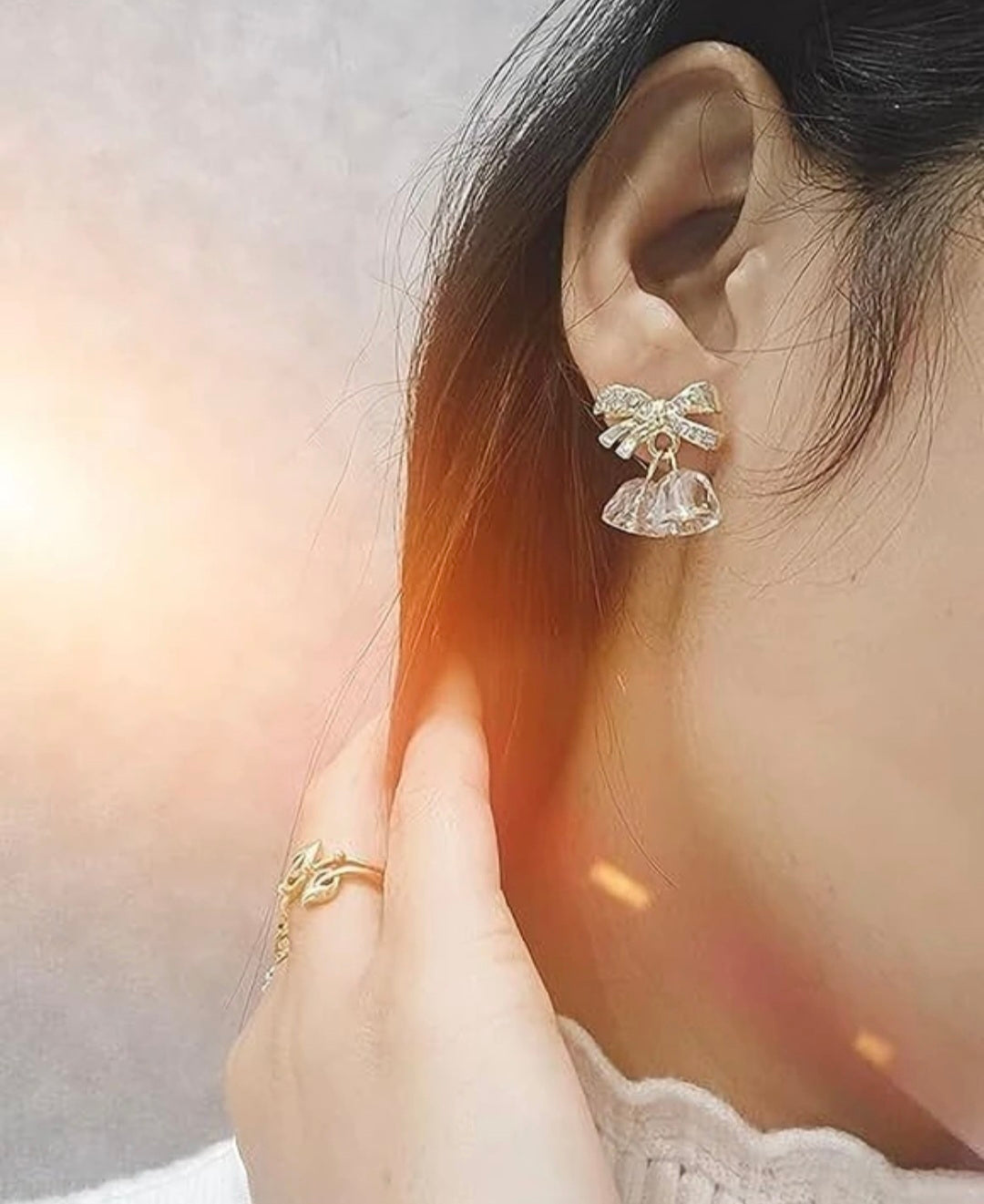 Josie Bell & Bow Studs