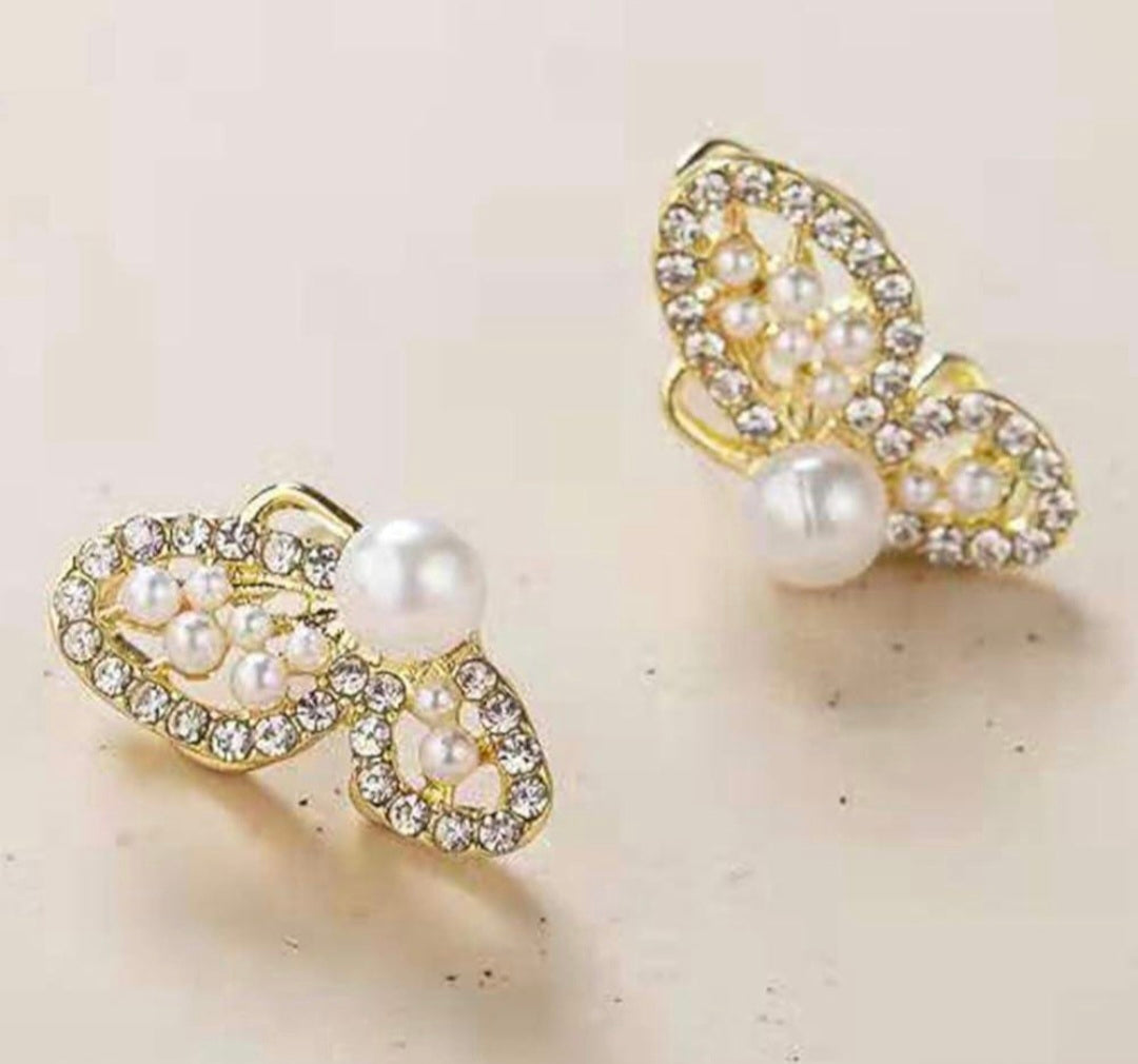 Zoe Butterfly Studs