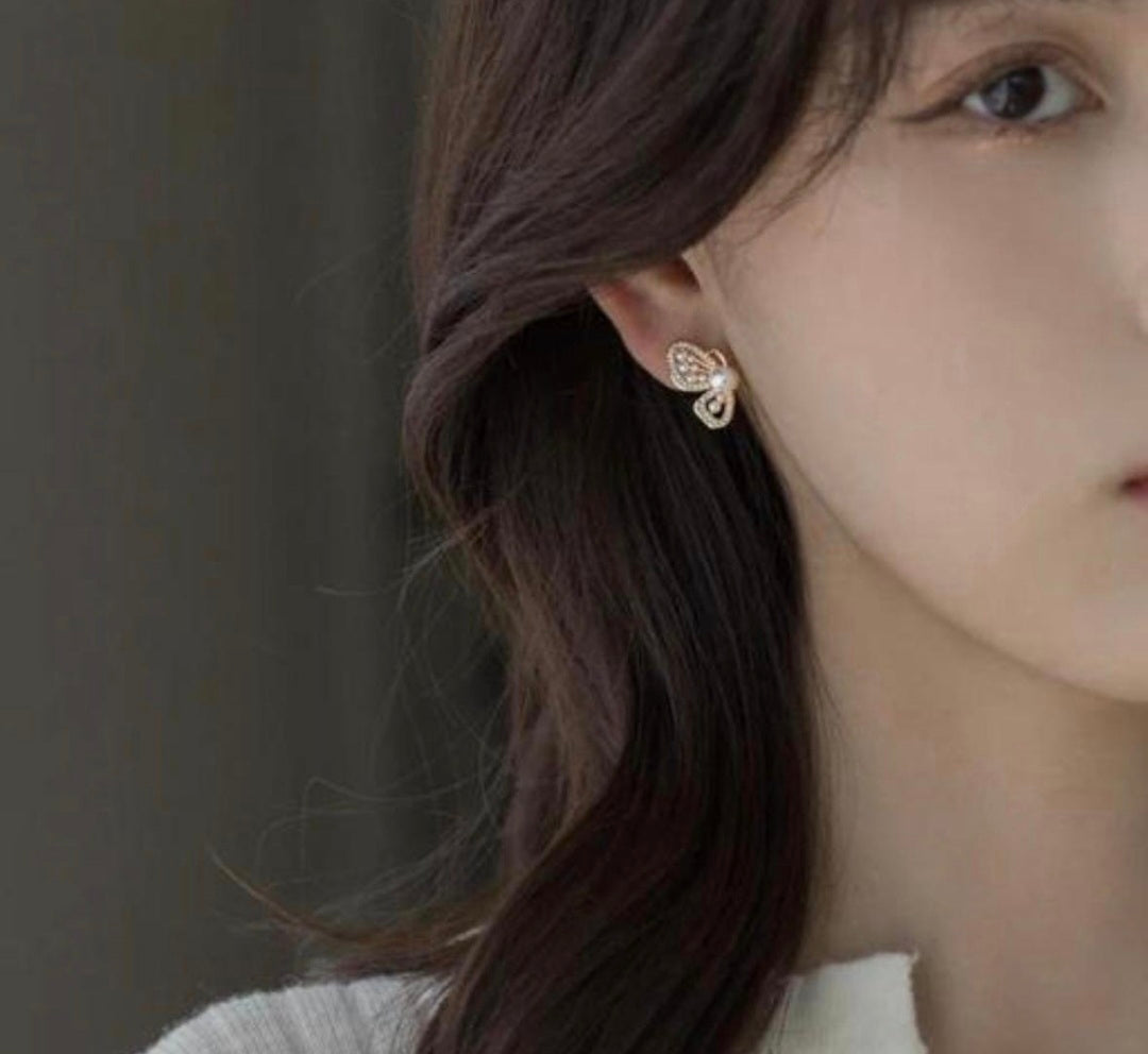 Zoe Butterfly Studs