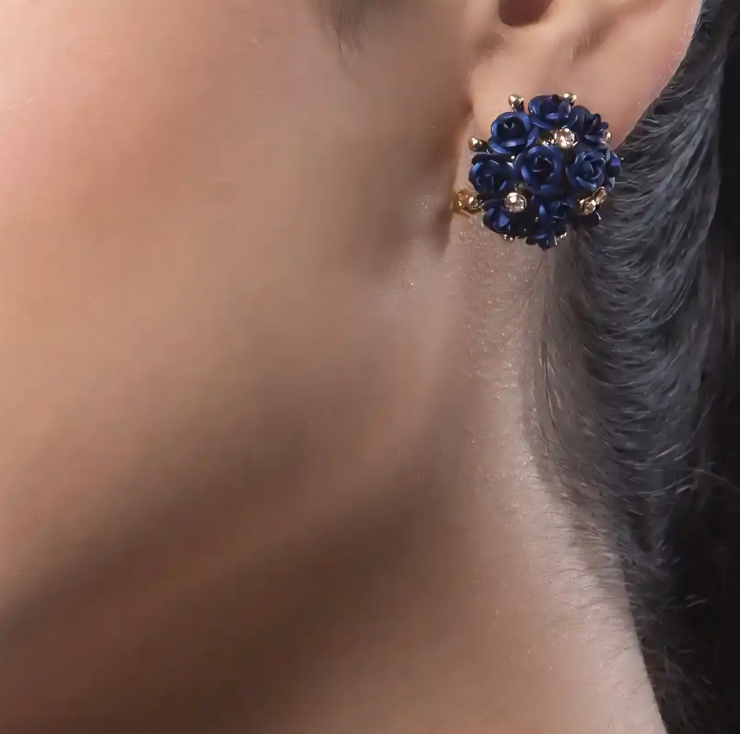 Maggie Blue Studs