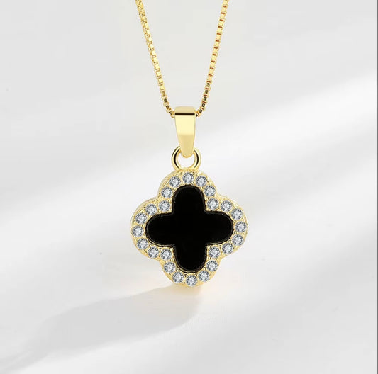 Black Clover Necklace