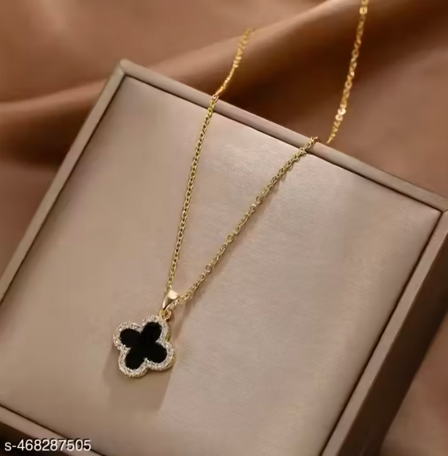Black Clover Necklace