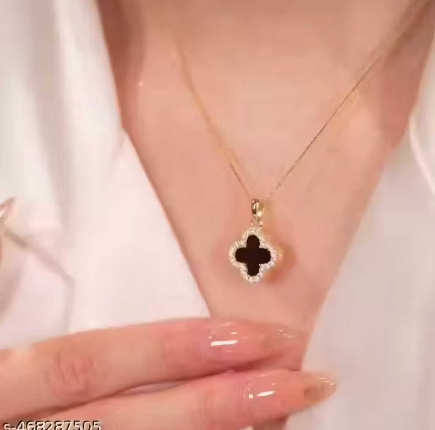Black Clover Necklace