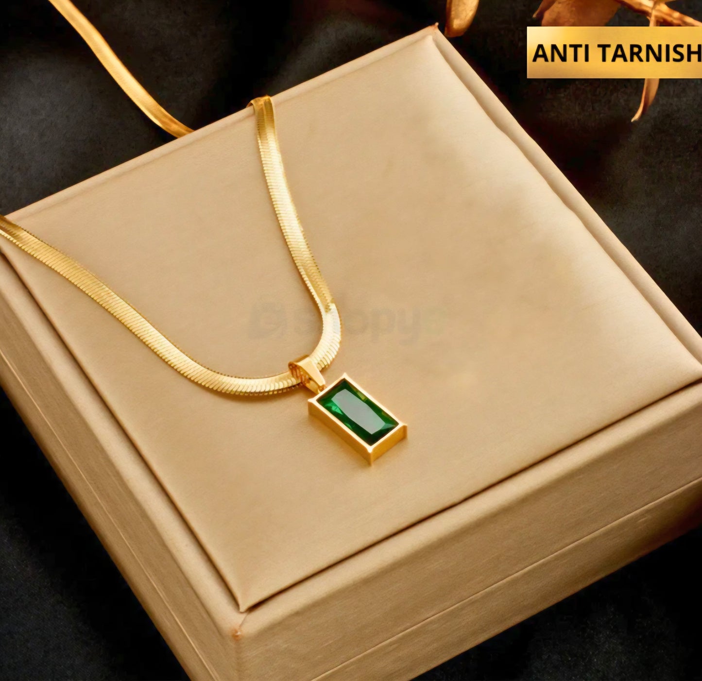 Jade Emerald Necklace