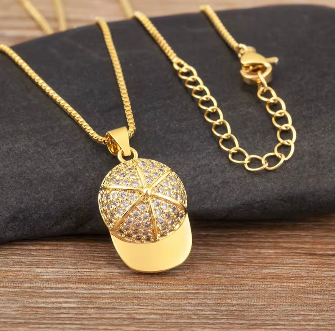 Cap Dazzle Necklace