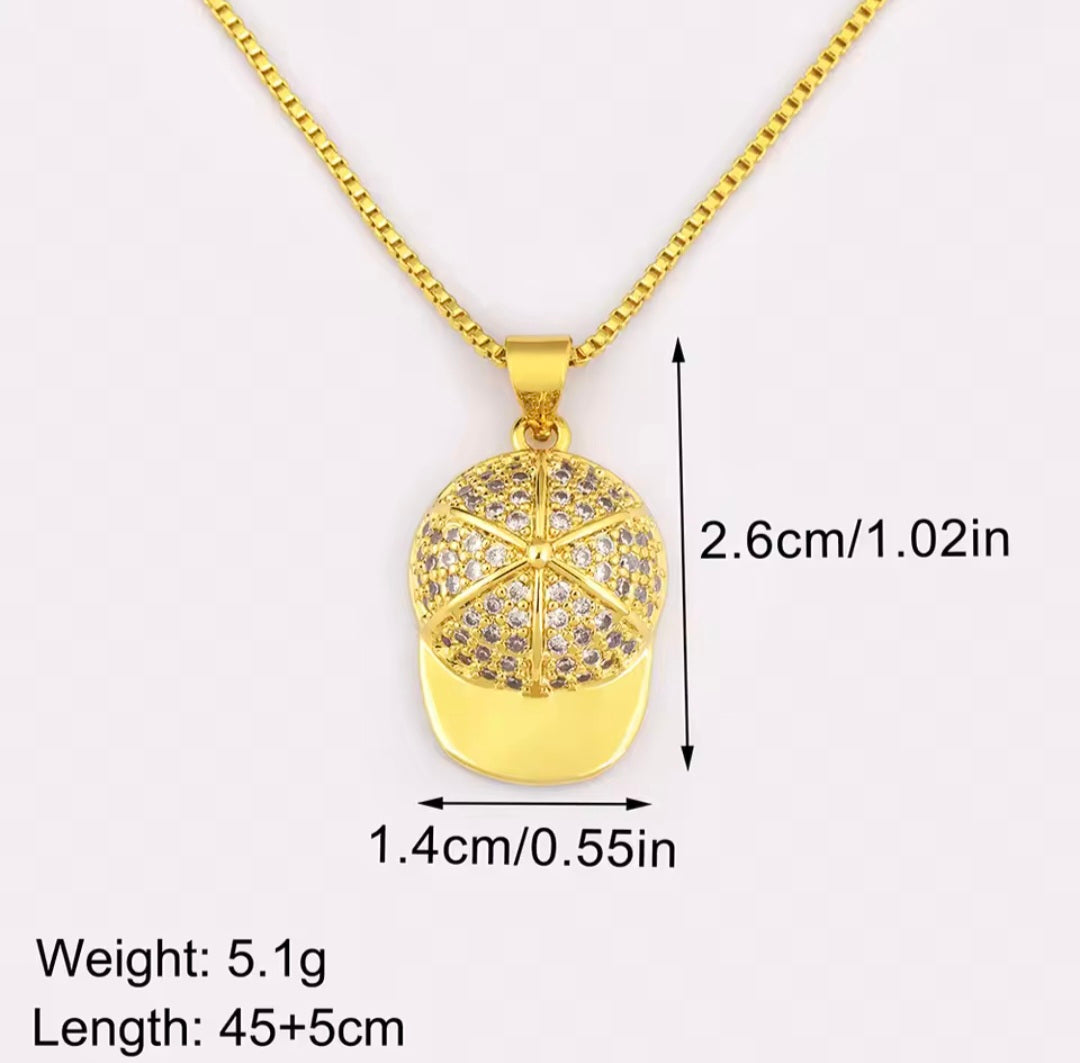Cap Dazzle Necklace