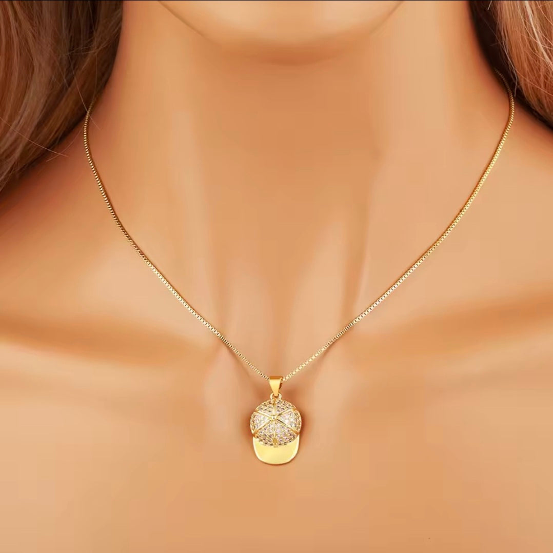 Cap Dazzle Necklace