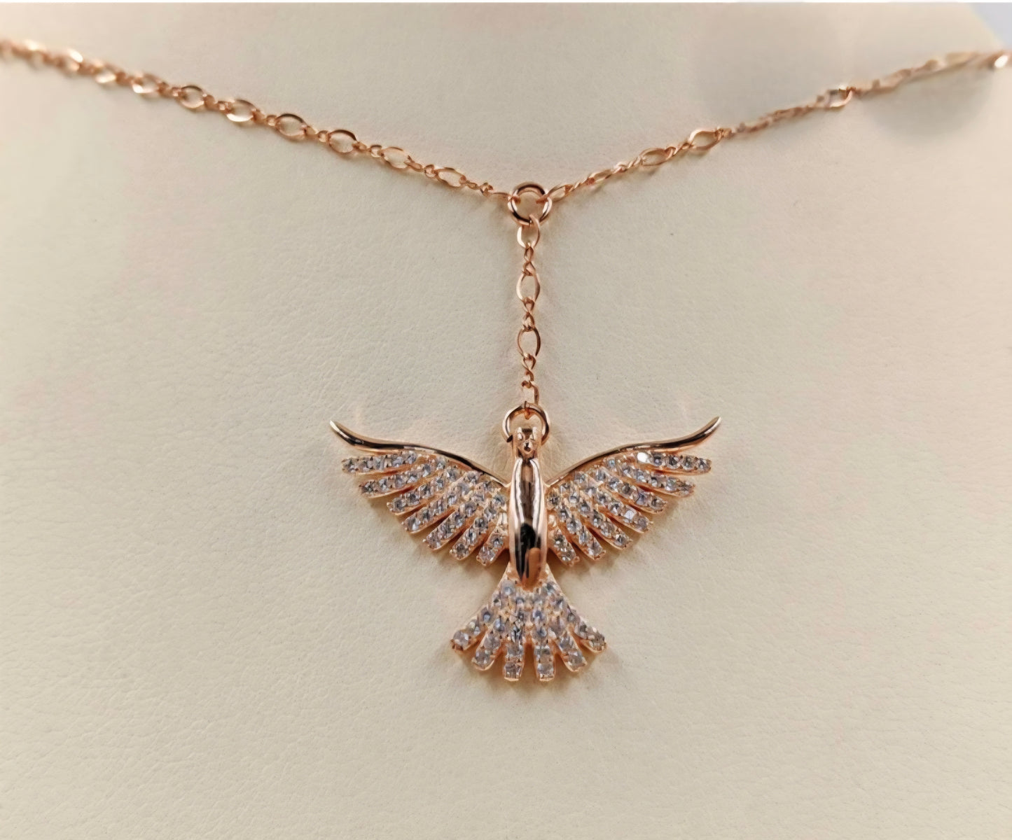 Phoenix Rosegold Necklace