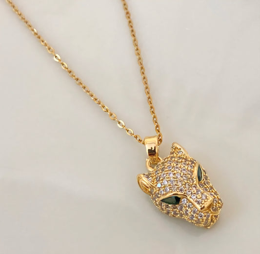 Panther Gold Necklace