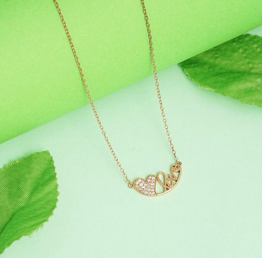 Love Rosegold Necklace