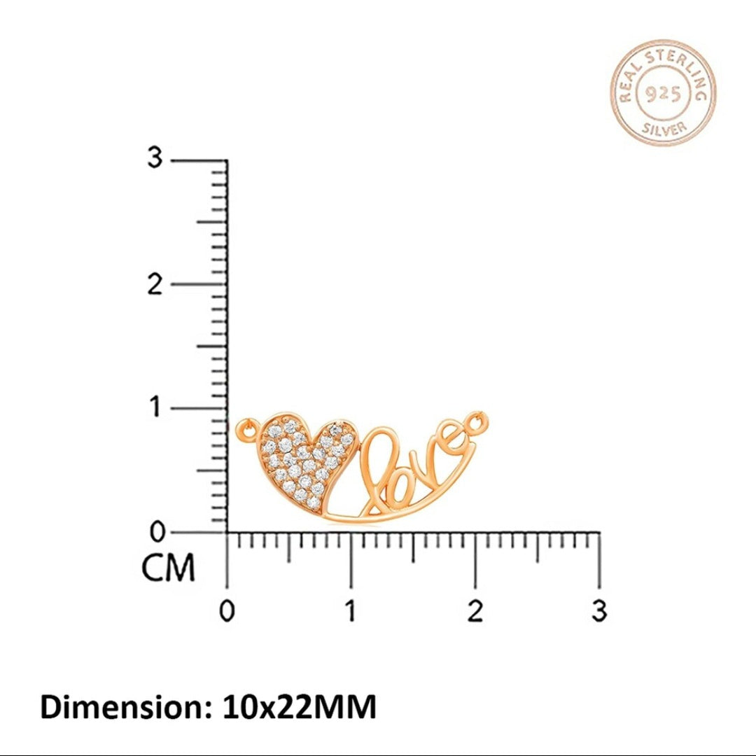 Love Rosegold Necklace