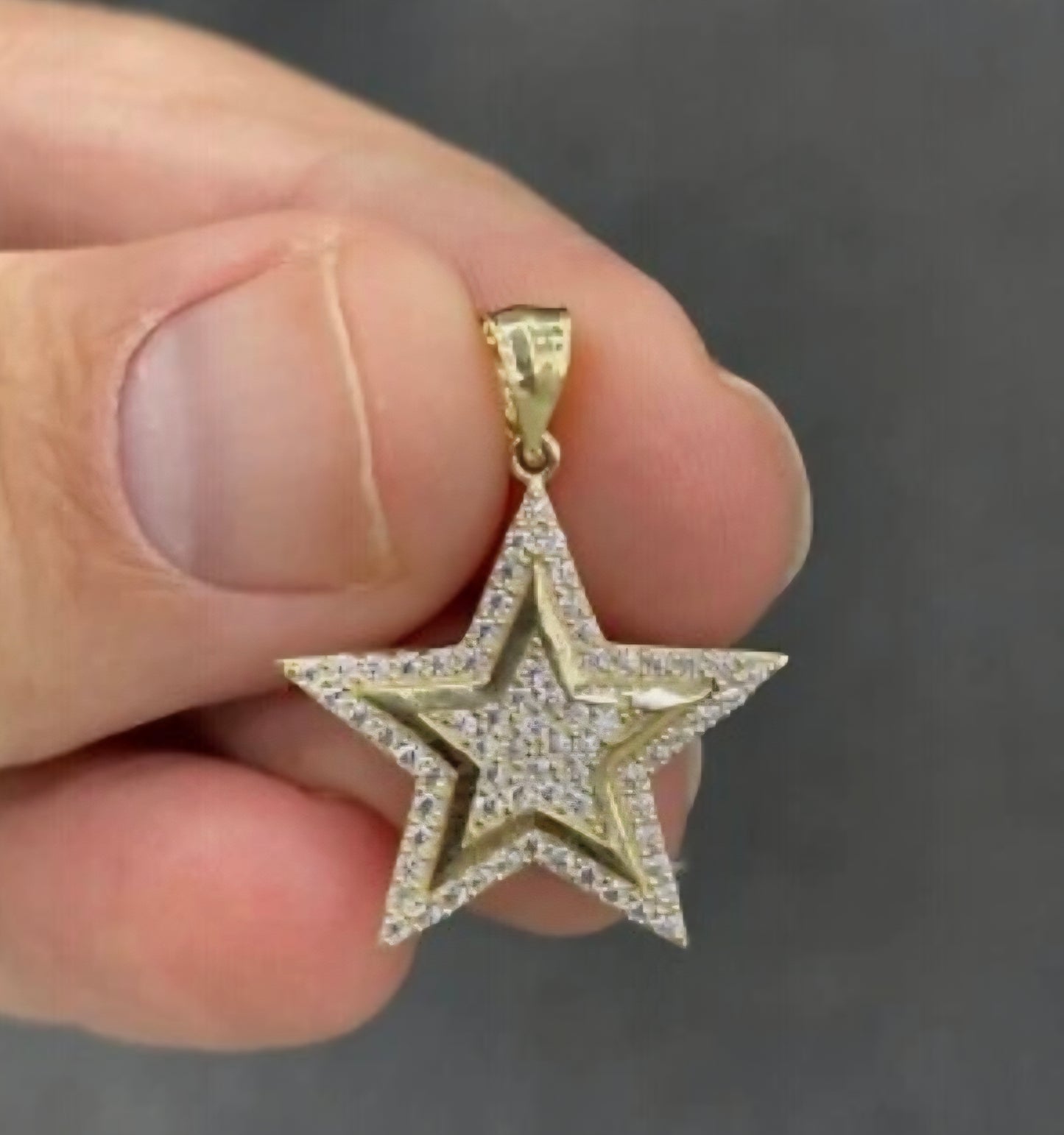 Glitter Star Necklace